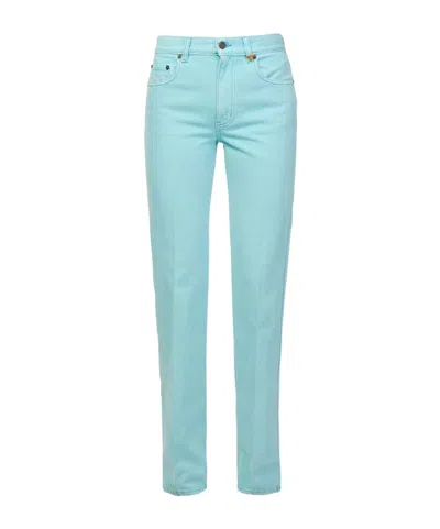 Chloé Straight-cut Jeans In Blue