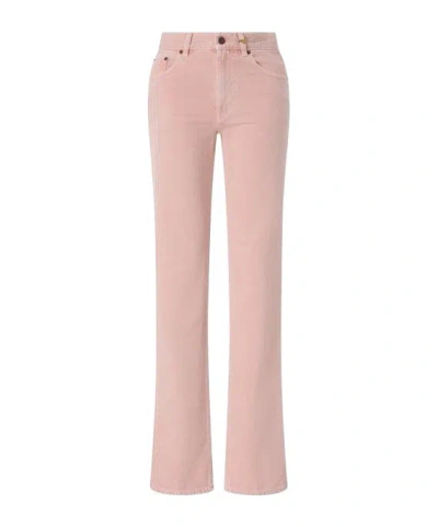 Chloé Straight-cut Jeans In Pink