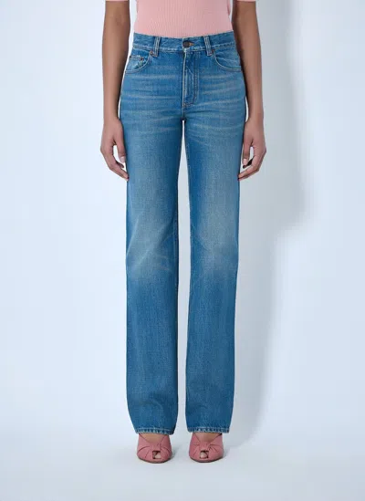 Chloé Straight-leg Denim Jeans In Blue