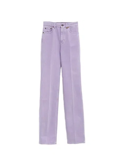 Chloé Straight-leg Jeans In Purple