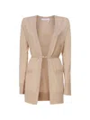Chloé Strap Long-sleeved Cardigan In Multi