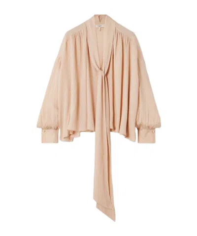 Chloé Strap Shirt In Nude