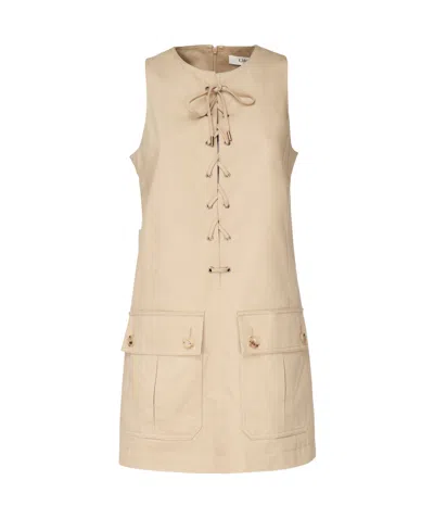CHLOÉ CHLOÉ LACED SLEEVELESS MINI DRESS