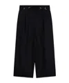 Chloé Strap-up Casual Pants In Black