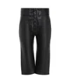 Chloé Strap-up Casual Pants In Black