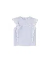 Chloé Organic Cotton Blouse In Blue