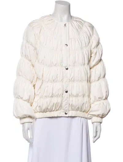 Pre-owned Chloé Striped Jacket In Neutral