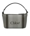 Chloé Structured Bucket Bag Top Handle In Gray