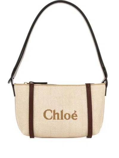 Chloé Structured Bag With Cotton Body