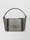 Chloé Structured Bucket Bag Top Handle In Blue