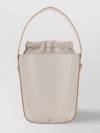 CHLOÉ STRUCTURED LEATHER BUCKET BAG