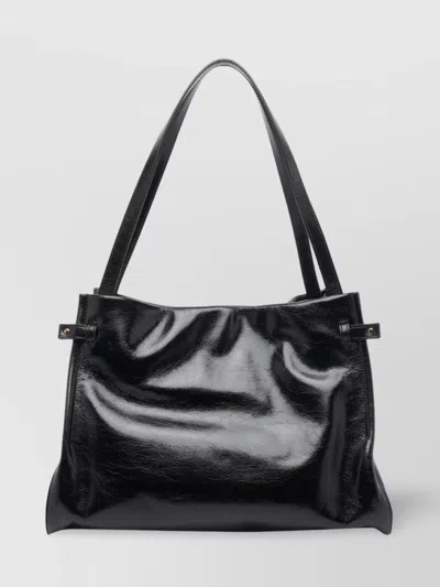 Chloé Structured Silhouette Shoulder Bag With Gold-tone Hardware