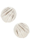 Chloé Stud Earrings In White