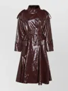Chloé Stylish Lightweight Outerwear Belted In Brown