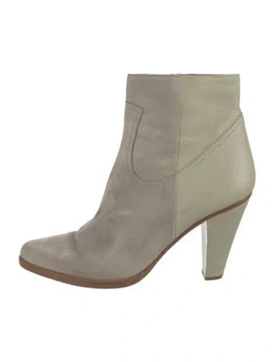 Pre-owned Chloé Suede Boots In Gold