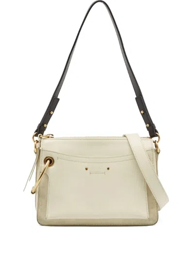Pre-owned Chloé Suede Leather Ring Detail Bag