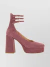Chloé 100mm Triple-buckle Platform Pumps