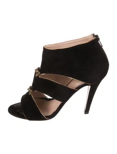 Pre-owned Chloé Suede Pumps In Black