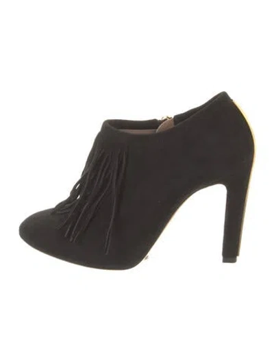 Pre-owned Chloé Suede Pumps In Black