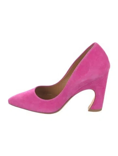Pre-owned Chloé Suede Pumps In Pink
