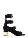 Chloé Woman Sandals Black Size 7 Leather
