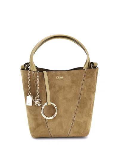 Chloé Suede Spin Handbag
