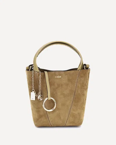 Chloé Suede Spin Handbag