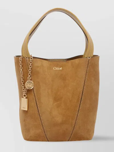 Chloé Suede Spin Handbag Chain
