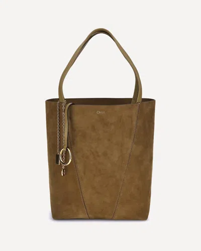 Chloé Suede Spin Tote Bag