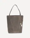 Chloé Spin Medium Tote Bag In Gray