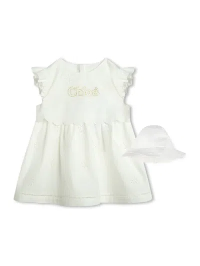 Chloé Suit+hat In White