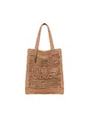 Chloé Summer Banana Shopping Bag In Summery Beige