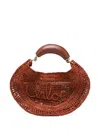 Chloé X Made For A Woman Summer Banana Small Raffia Shoulder Bag In Brown