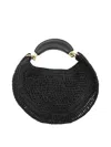 Chloé Summer Banana Hobo Bag In Black