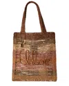 Chloé Summer Banana Raffia Tote In Brown