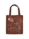 Chloé Summer Banana Tote Bag In Brown