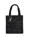 Chloé Summer Banana Tote Bag In Black