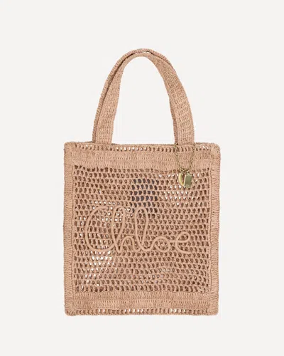 CHLOÉ SUMMER BANANA TOTE BAG