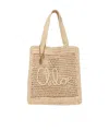 Chloé Summer Banana Crochet Tote Bag