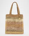 Chloé Summer Banana Crochet Tote Bag