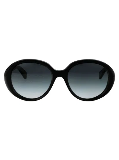 Chloé Chloe Sunglasses Ch0221 S 001 In Black