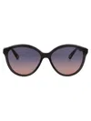 Chloé Chloe Eyewear Sunglasses In 001 Grey Grey Blue