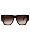Chloé Havana Havana Brown Acetate Sunglasses In 002 Havana Havana Brown