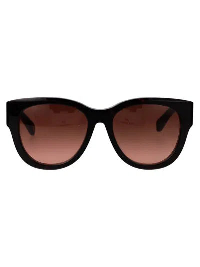 Chloé Chloe Round Sunglasses Ch0192 S 002 In 002 Havana Havana Copper