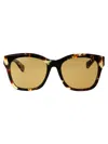 Chloé Tortoiseshell-effect Cat Eye-frame Sunglasses In 004 Havana Havana Brown