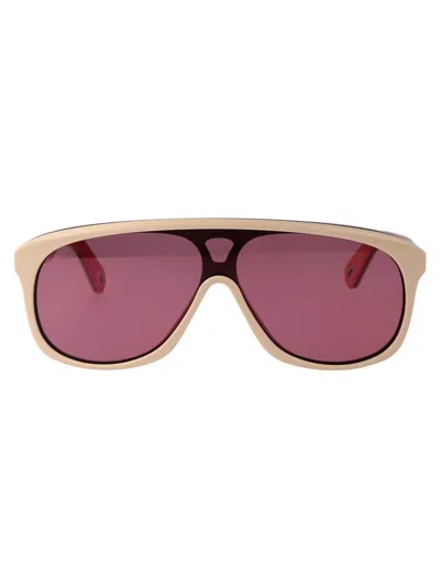 Chloé Chloe Summer Sunglasses Ch0212 S 005 In Pink
