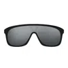 Chloé Jasper Shield-frame Sunglasses In Black