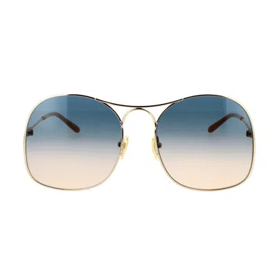 Chloé Sunglasses In Gold