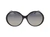 Chloé Round-frame Recycled Acetate Sunglasses In Black