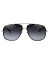 Chloé Chloe Aviator Sunglasses Ch0348 S 002 In Black